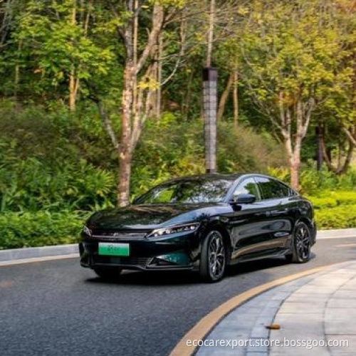 Nuovi veicoli energetici Byd Han Ev 2023 Pure Electric 605 km Range a 4 porte a 4 porte Autovite a 5 posti veicoli elettrici per adulti